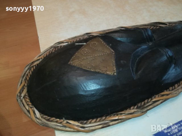 ДЪРВЕНА МАСКА ОТ ГЕРМАНИЯ 52Х22СМ 1702241734, снимка 10 - Антикварни и старинни предмети - 44340284