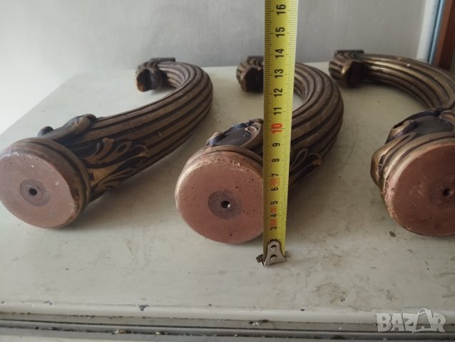 три ретро крачета за маса-комплект, снимка 2 - Други ценни предмети - 42697242