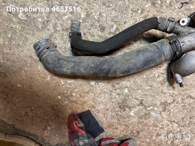 Гумено водно съединение Ауди Audi A8 D4 H4 6.3 W12 500ps. само за 40лв. 4h0121055s