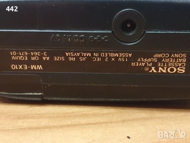 Sony WM-EX10 , снимка 5 - Радиокасетофони, транзистори - 52955229
