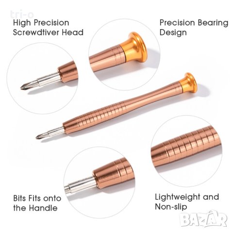 Мини комплект прецизни отвертки 25 в 1, снимка 8 - Отвертки - 41841614
