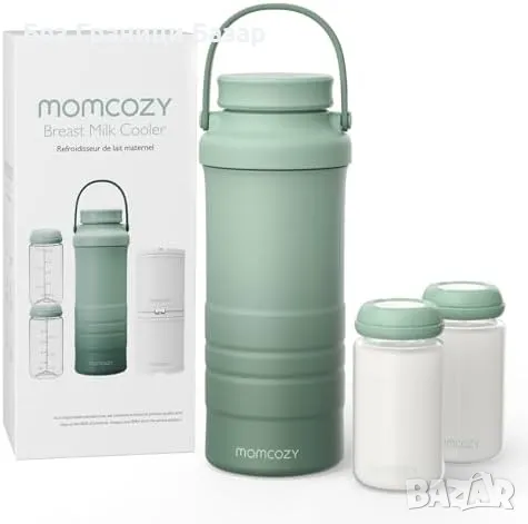 Нов Momcozy охлаждащ контейнер за мляко кърма, 22oz, 24ч охлаждане, снимка 1 - Други - 48574830