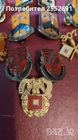 Армейски USA знаци , снимка 2 - Колекции - 44748775