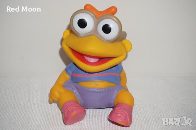 Vintage Винилова Фигурка Baby Scooter От TV Сериал Muppet Babies от 1988г