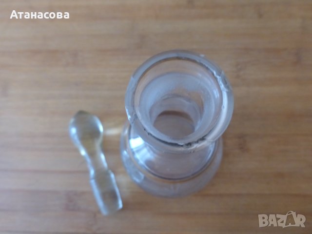 Стъклен сервиз за ракия 1940 г, снимка 6 - Сервизи - 41005064