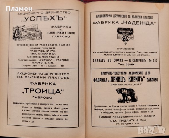 Списание на дружеството на завършилите Висшето търговско училище - Варна. Год. 1 :Кн. 1-4 / 1936, снимка 12 - Антикварни и старинни предмети - 39866432