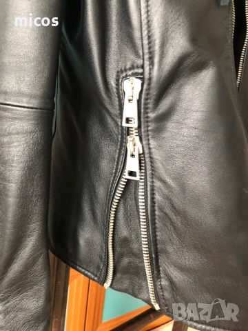 395 лв до 30.11!Replay,марково оригинално естествена кожа яке, снимка 14 - Якета - 36070060