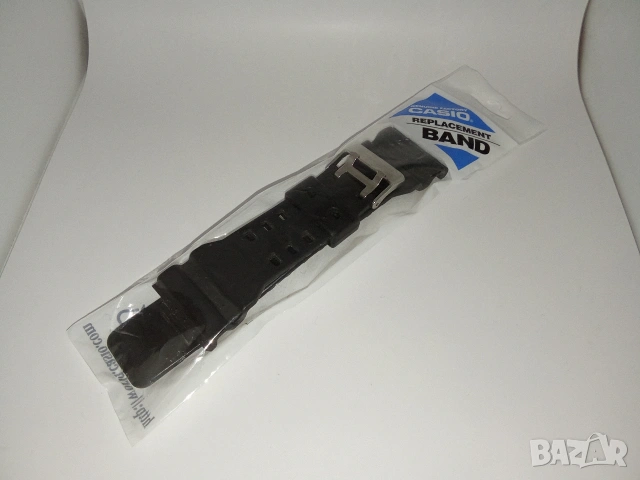 Casio G-Shock GA-100 GA-110 GA-120 GD-100 Replacement Band Strap Black черна каишка за часовник 