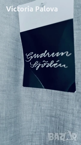 Нова дизайнерска рокля  GUDRUN SJÖDÉN лен, Швеция, снимка 2 - Рокли - 50984632