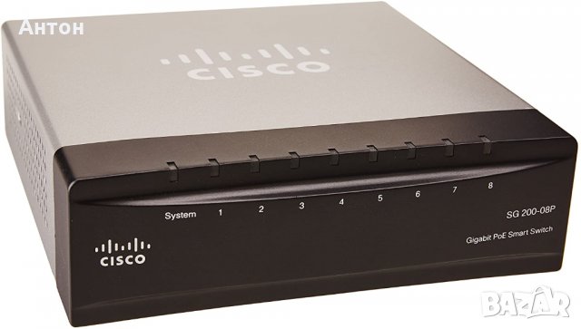 Cisco SG 200-08 8-port Gigabit Smart Switch