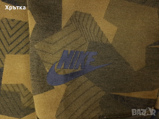 Nike Tech Fleece Crew - Оригинална мъжка блуза размер M, снимка 7 - Блузи - 52084184