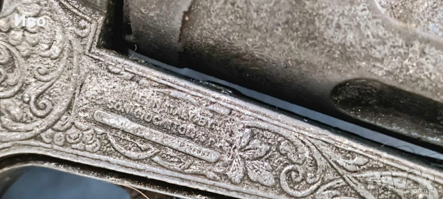 Винтидж италианска реплика на револвер Edison Giocattoli - модел Apache, снимка 7 - Други ценни предмети - 53231121