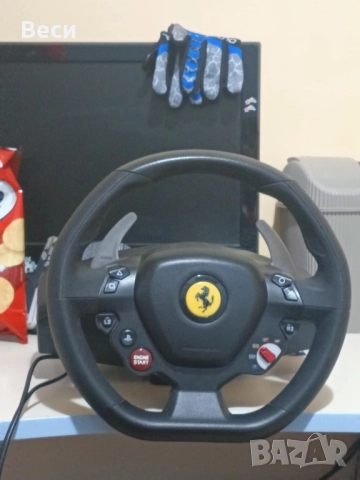 Продават се педал и кормило съвместими с плейстейшън 4, снимка 3 - Игри за PlayStation - 52309754