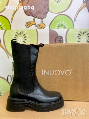 Дамски ботуши Inuovo естествена кожа  НАМАЛЕНИ, снимка 2 - Дамски ботуши - 40193640