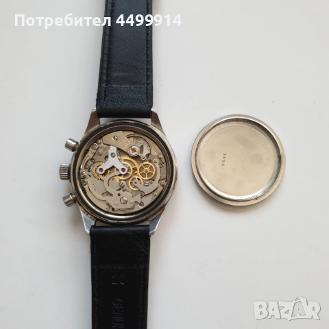 Мъжки механичен часовник CITY chronograph, снимка 3 - Антикварни и старинни предмети - 51749426