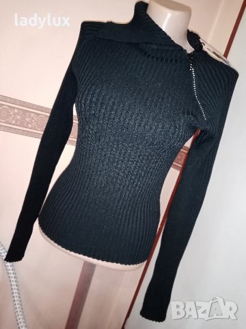 Lucy Collection, Блуза, Размер S/M. Код 1994, снимка 2 - Блузи с дълъг ръкав и пуловери - 41189702