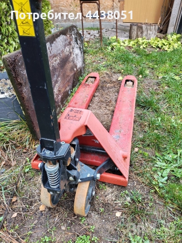 Количка -палетна почти нова, снимка 4 - Други машини и части - 52743950