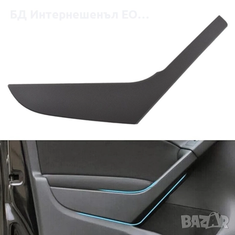 5K4868039A  Вътрешна предна лява дръжка за врата, VW, Golf 6 VI, Черен, снимка 3 - Части - 52190259