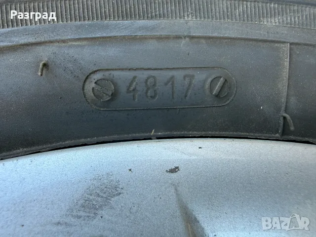 Железни джанти  за Mercedes Vito Viano с нови зимни гуми 205/65 R16C, снимка 10 - Гуми и джанти - 56023258