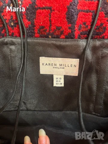 Копринена рокля Karen Millen , снимка 2 - Рокли - 56404192