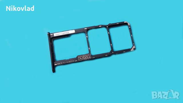 Sim и micro SD card holder Motorola Moto G8 Power Lite