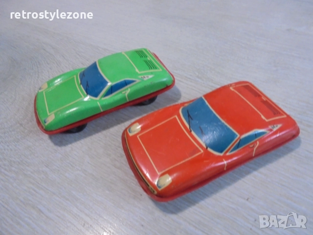 № 8339 Две стари руски играчки – автомобилчета Ретро руски играчки – метални автомобилчета от 70-те, снимка 2 - Други ценни предмети - 52240748