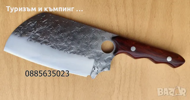 Масивен сатър c кожена кания / 2 модела /, снимка 11 - Ножове - 49238557