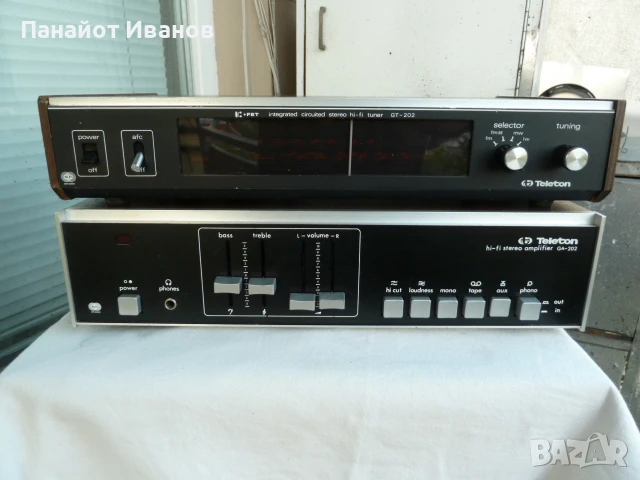 Teleton Mitsubishi усилвател GA-202 и тунер GT-202