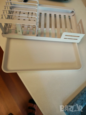 Метални органайзер за мивка и диспансер за течен сапун , снимка 6 - Сушилници - 51769192