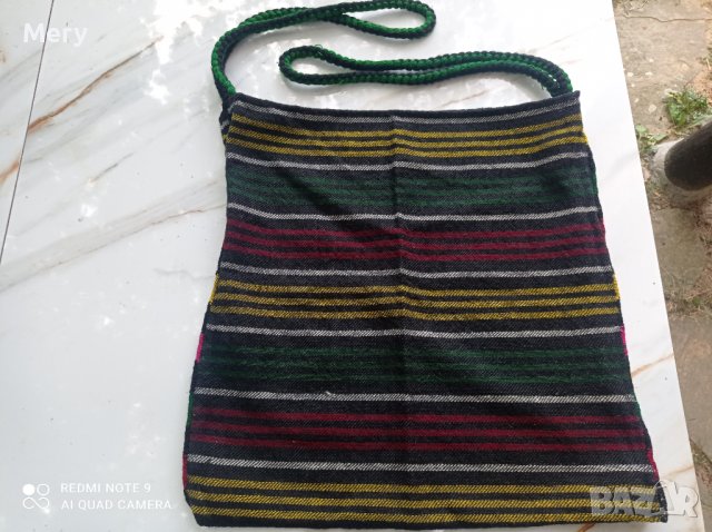 Автентично ръчно тъкани вълнени торби за народна носия, снимка 2 - Антикварни и старинни предмети - 42336544