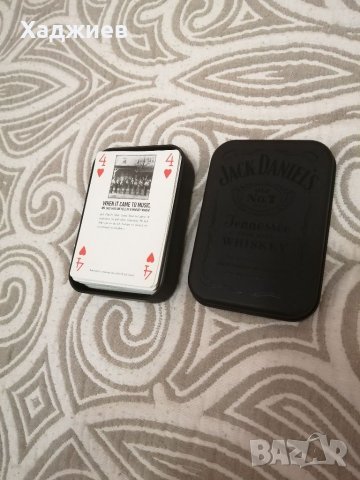 Тесте карти за игра Джак Даниелс