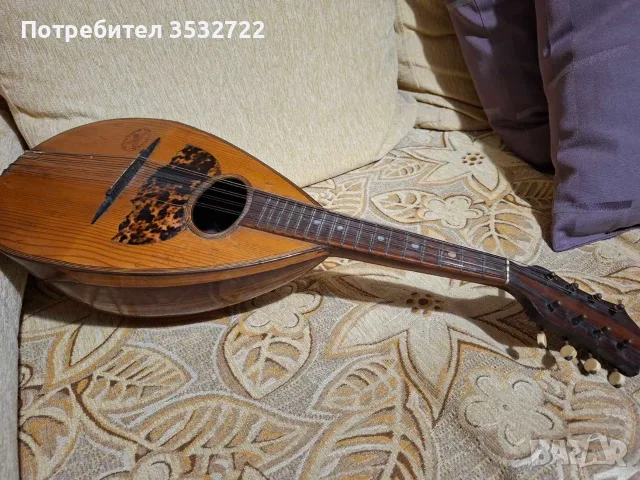 Ретро италианска мандолина, снимка 10 - Струнни инструменти - 55982347