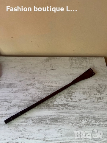 Дървена дълга чесалка за гръб ❤️