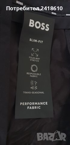 Hugo Boss H - Genius - MM- C- 224 Slim Fit Wool Mens Size 36 НОВО! ОРИГИНАЛ! Мъжки елегантен Пантало, снимка 12 - Панталони - 44783163
