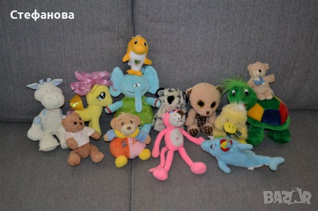 Плюшени играчки музикално Taf Toys слонче, Пинко, Моето малко пони и др.