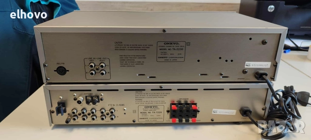 Ресивър и дек Onkyo TX-7220, TA-2230, снимка 13 - Ресийвъри, усилватели, смесителни пултове - 51591668