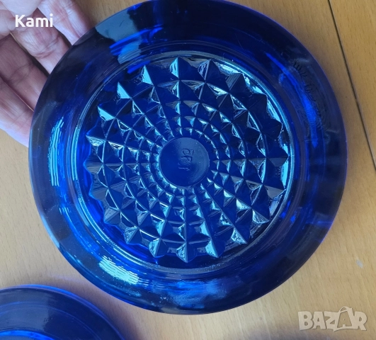 Три пепелника в синьо , снимка 6 - Други стоки за дома - 52834851