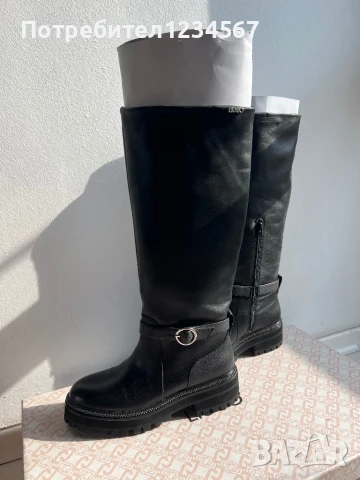 Нови ботуши Liu Jo 36 номер-естествена кожа, закупени за 1069.00лв , снимка 4 - Дамски ботуши - 50965691