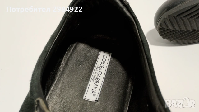 Кожени обувки DOLCE AND GABBANA оригинал номер 43 Стелка 29см, снимка 17 - Дамски ежедневни обувки - 53436544