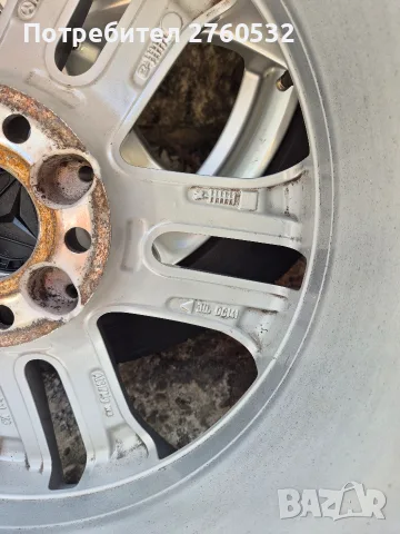 Оригинални джанти Mercedes 17", снимка 6 - Гуми и джанти - 55768257