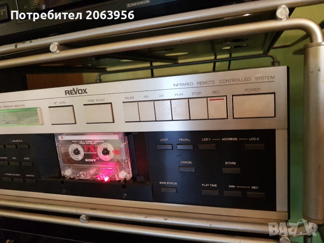 Revox B 215 mk 2 триглав дек от високият клас на Щудер., снимка 2 - Декове - 53220318