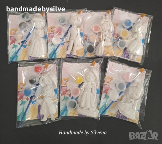 фигурки за оцветяване- Принцесите на Дисни