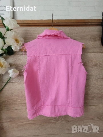 Розов елек , снимка 3 - Елеци - 51858111