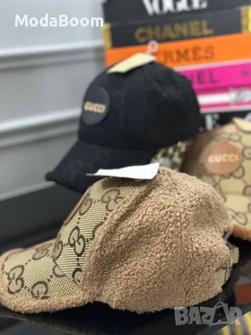 Gucci дамски шапки два цвята , снимка 2 - Шапки - 48241315
