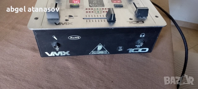 Продавам dj миксер BEHRINGER VMX100, снимка 3 - Ресийвъри, усилватели, смесителни пултове - 53825218