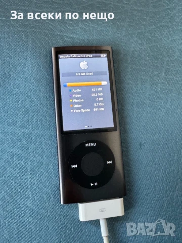 Айпод , Apple iPod A1320 , Nano 5th Generation 8GB , снимка 11 - iPod - 50548984