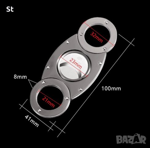 COHIBA подаръчен комплект запалка и ножица, снимка 7 - Запалки - 42114335