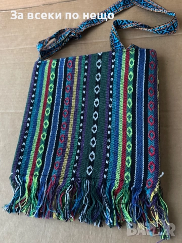 Сувенирна чанта от плат с традиционни български мотиви, снимка 7 - Чанти - 52242755