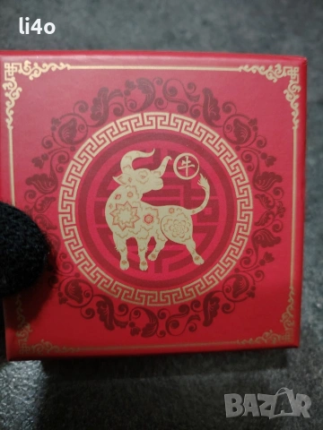 Сребърна монета с частично позлатяване 24 каратово златно покритие 1oz Proof 31.1грама 2021г  , снимка 2 - Нумизматика и бонистика - 53422071