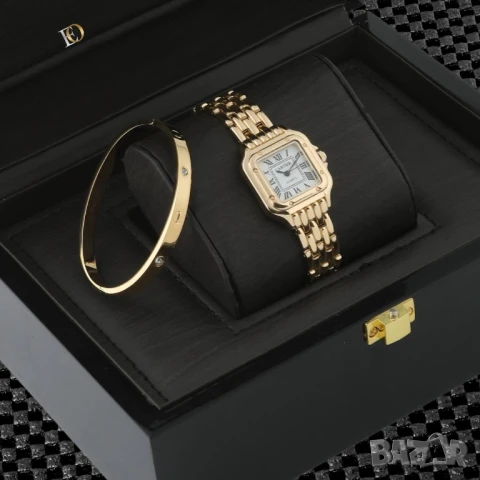 часовник и гривна cartier hermes prada gucci versace Michael kors 